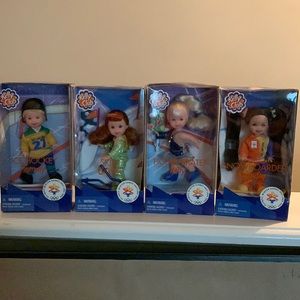 Kelly club dolls. Olympic winter games Salt Lake 2002 Series